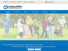 Tablet Screenshot of lebenshilfe-rastatt-murgtal.de